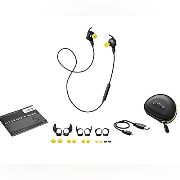 Jabra Sport Pulse Wireless Stereo Headset with Built-in Heart Rate Monitor Black - Picture 3 of 5